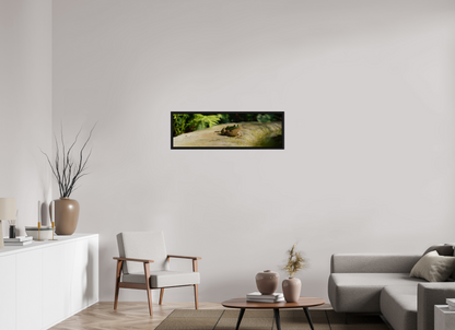 99,1 x 30 cm, Floater Frame Kiss that frog