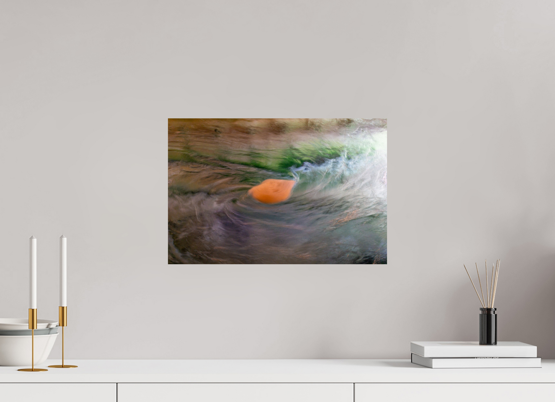 45 x 30 cm, Photo Print On Fuji Crystal DP II Water, water, everywhere